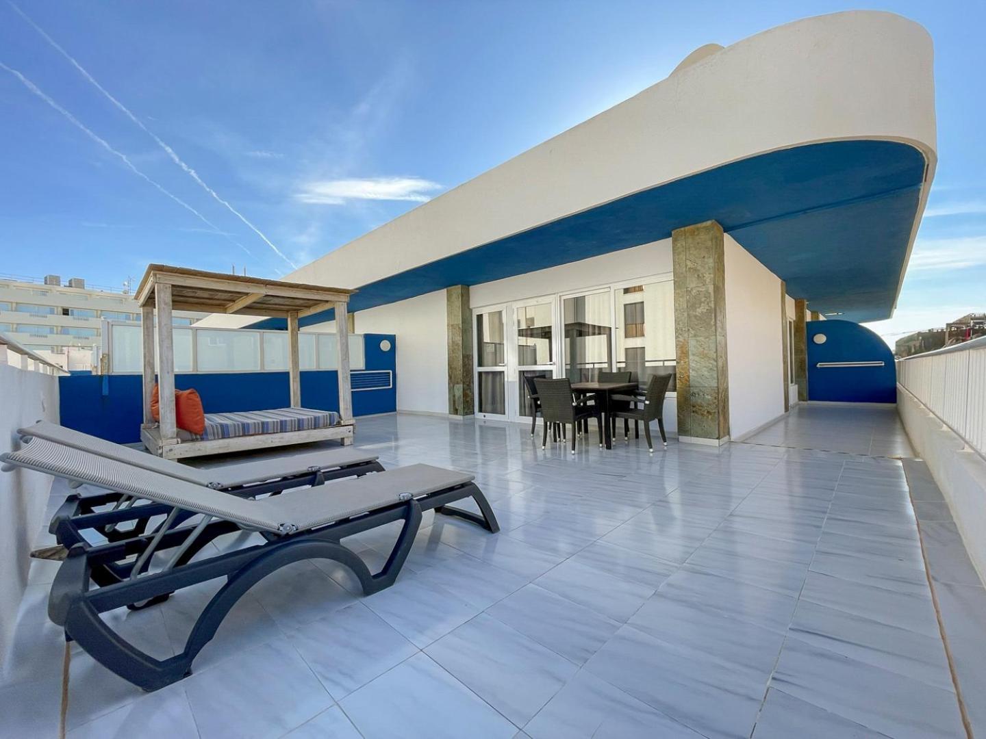 Apartamentos Cel Blau Santa Eularia des Riu Exterior foto