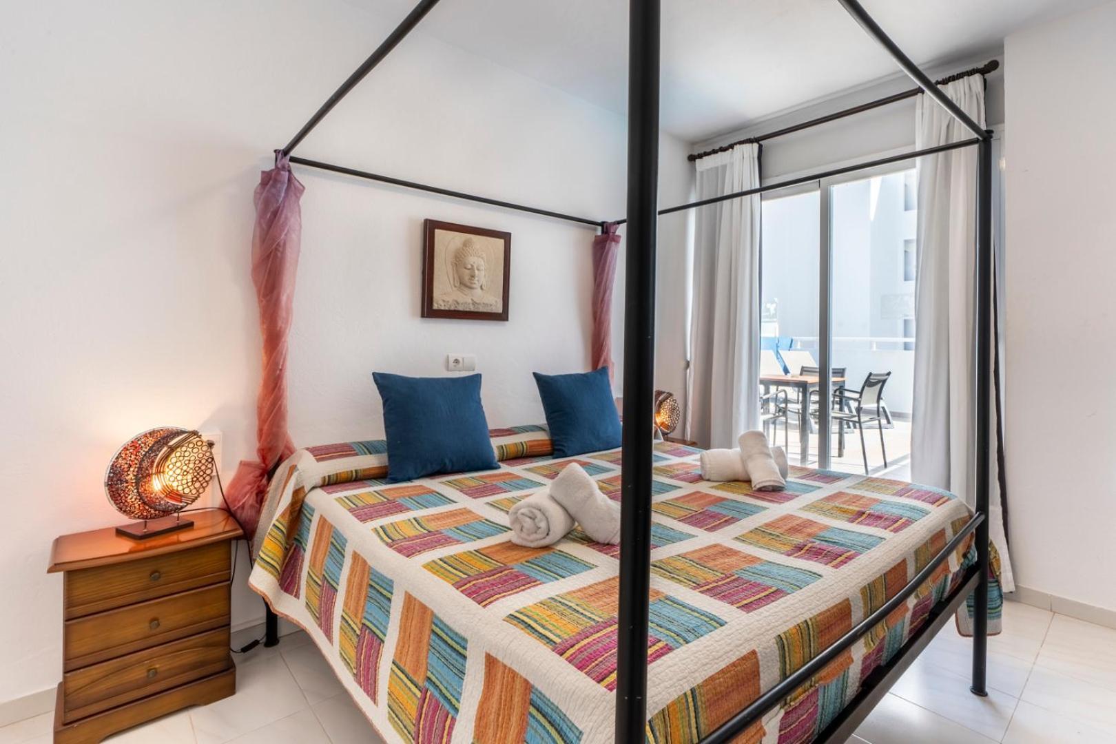 Apartamentos Cel Blau Santa Eularia des Riu Exterior foto